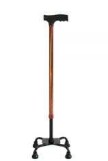 06-01-17 Трость 4-х опорная, регулируемая по высоте, без устройства противоскольжения